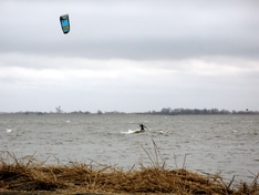 Winter auf dem Wasser toll