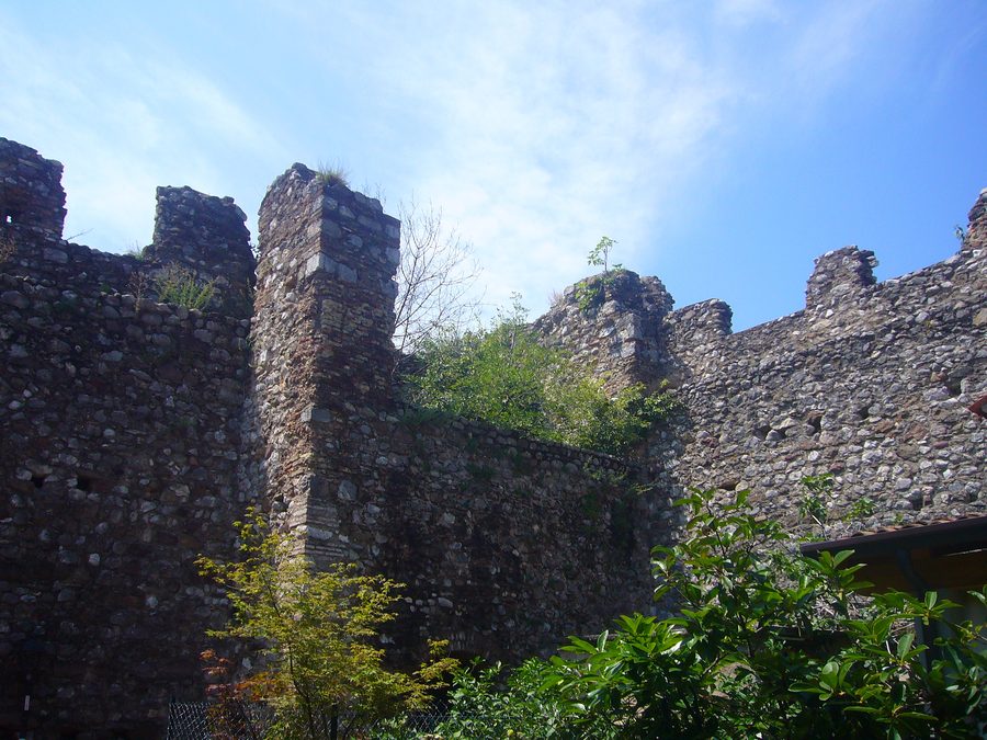 Burg von Padenghe sul Garda in der Provinz Brescia