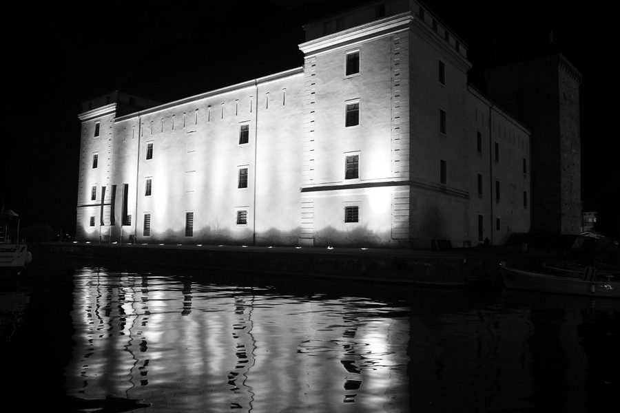 Rocca di Riva am Seeufer in Riva del Garda